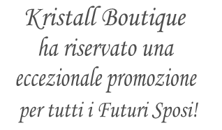 Lampadari di cristallo di Bohemia per tutti i Futuri Sposi che attivano la loro Lista Nozze online su Kristall Boutique